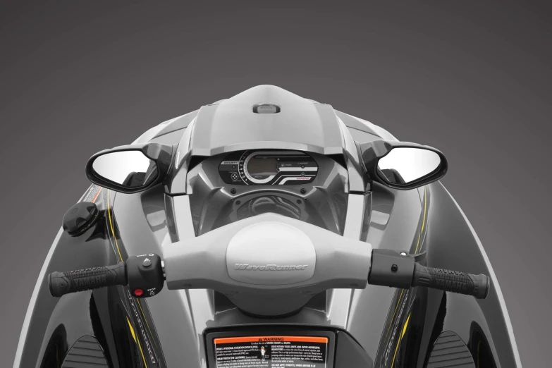 front end view of the new motorcycle