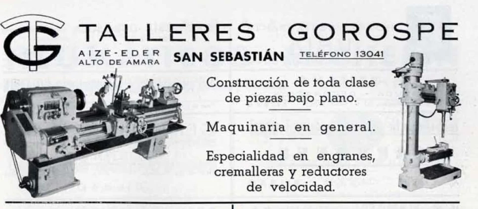 an advertit advertising the manufacture of sewing machine