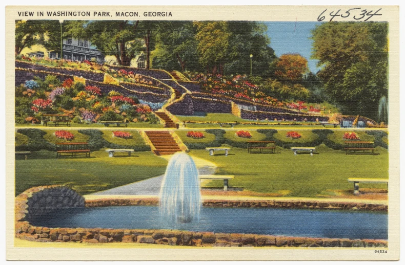 the fountains of michigan park near niagara, ny