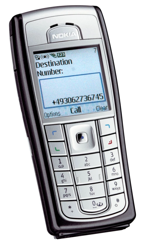 a cell phone showing the information