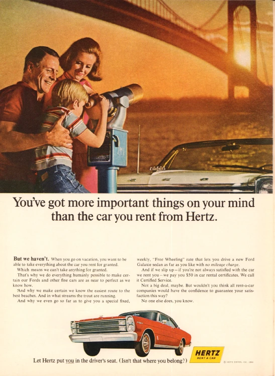 an old ad for a new york car from 1974