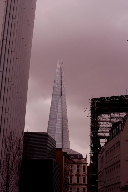 the building with two spires is almost finished