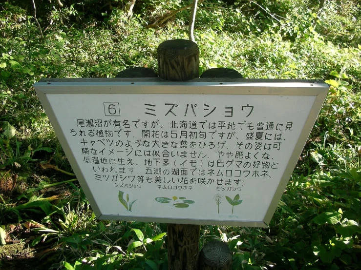 a sign that has a lot of japanese writing on it