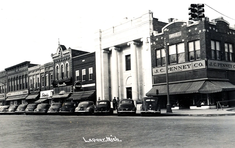 an old po shows a small town called c peaby