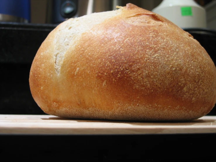 bread is sitting on top of the table