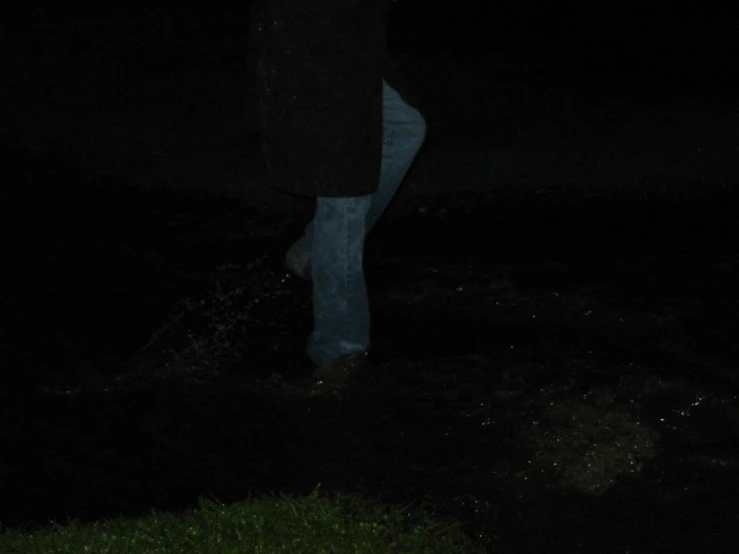 a woman standing in the grass holding her purse