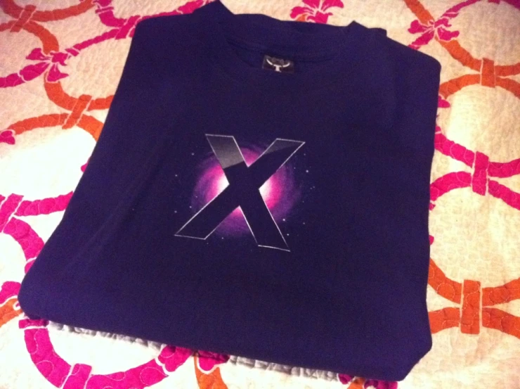 a shirt that looks like the letter x