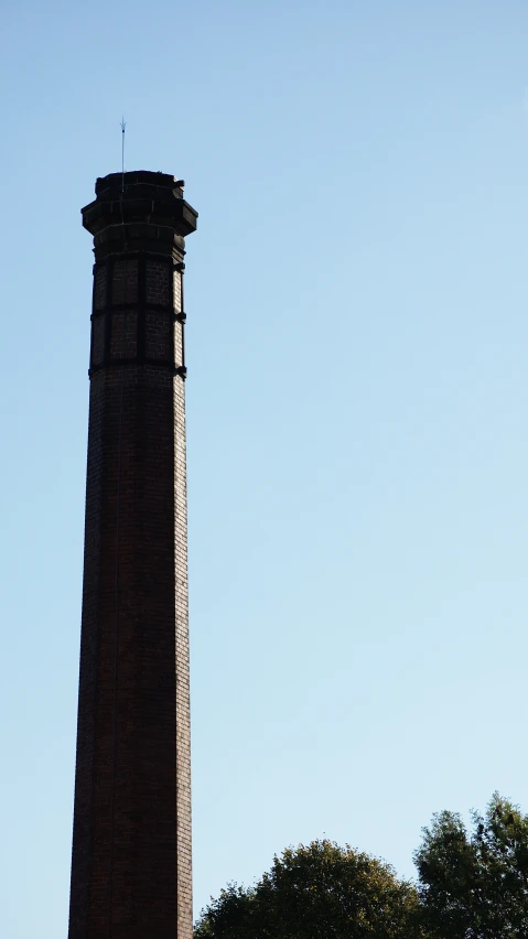 an image of the top of the brick lighthouse