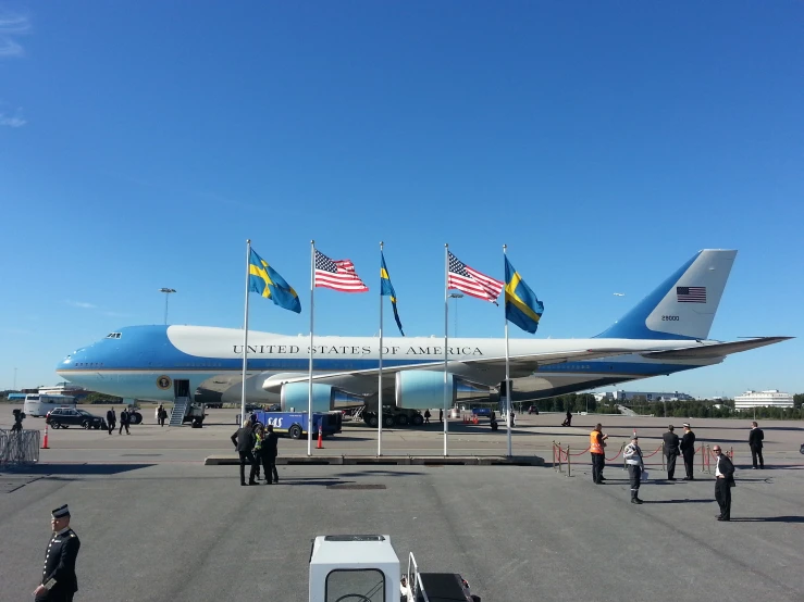 an airplane that is sitting in the middle of a runway