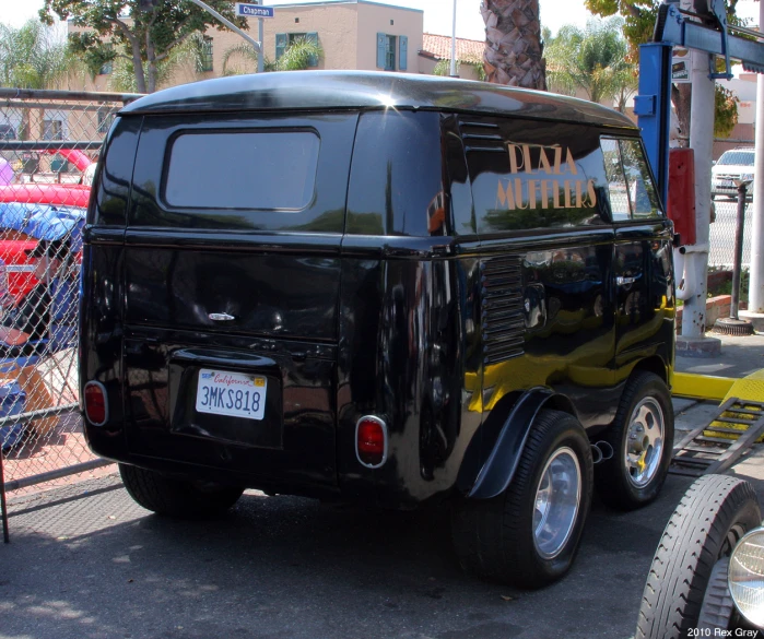 a black jeep on the side of the road