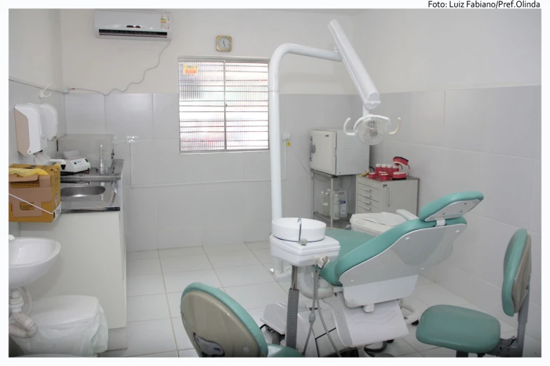 the dentist room is clean and ready for us to use