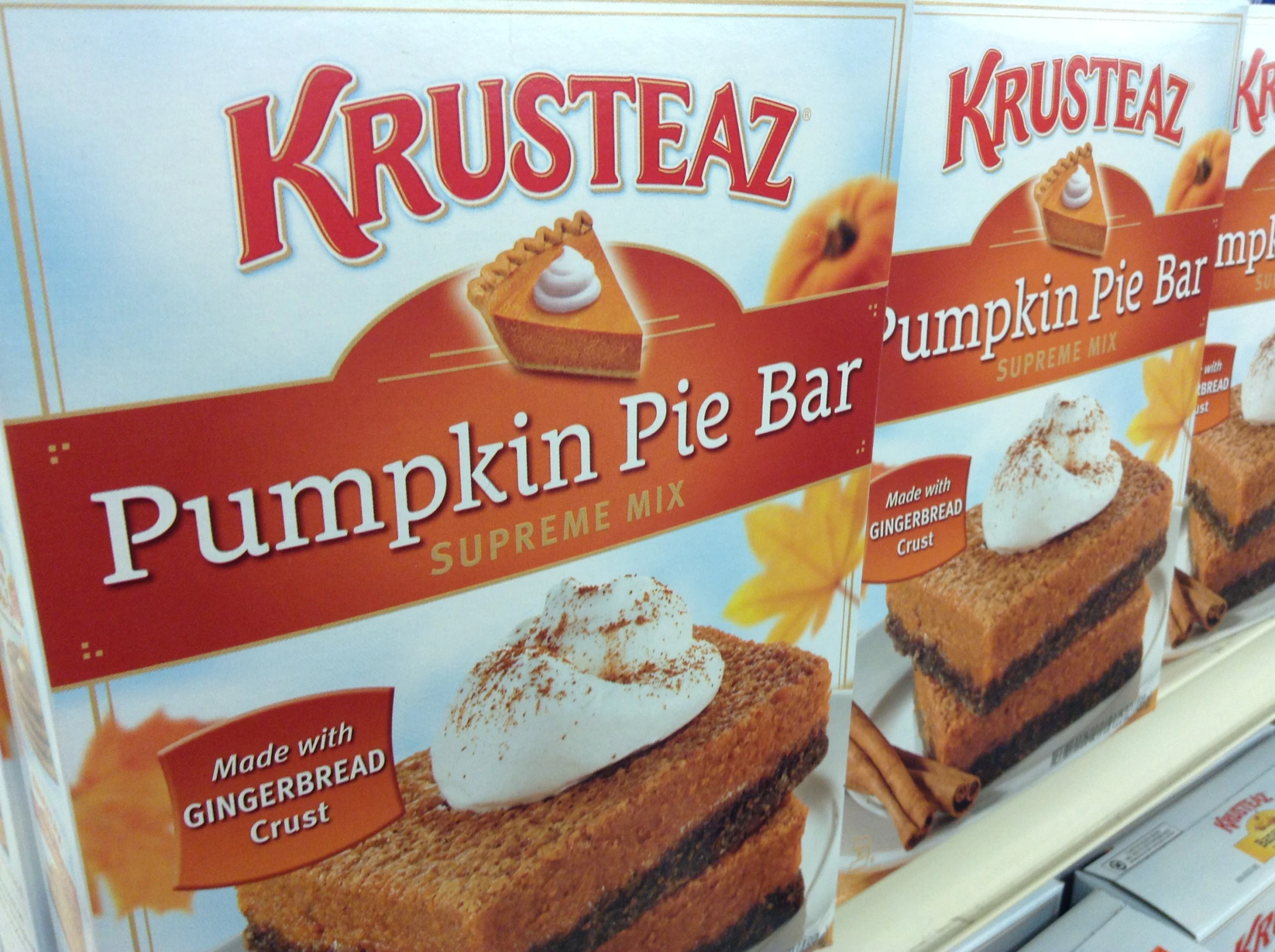 a package of krispy kreme pumpkin pie treats