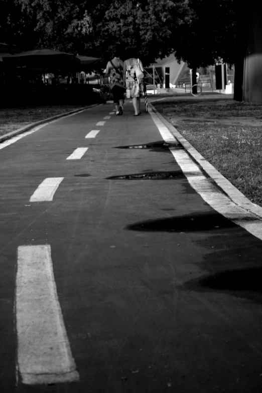 a couple of people with a large elephant are walking