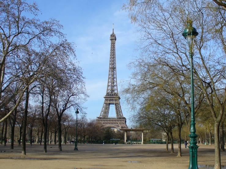 a very tall tower towering over the trees