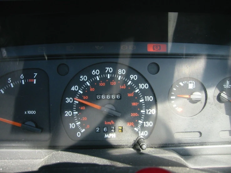 the inside of a vehicle that is being driven