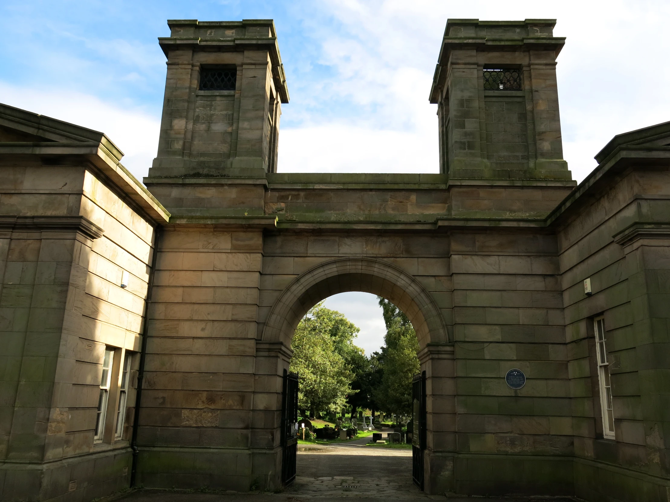 a large old building with a clock tower on top