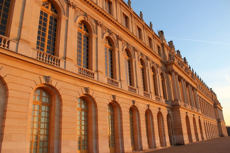 an exterior view of a building and surrounding building