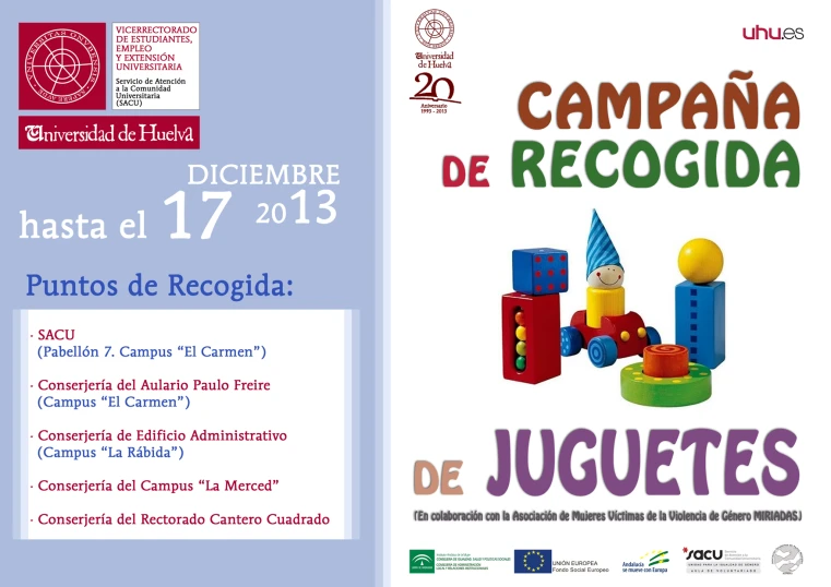 the poster for the campana de recolida