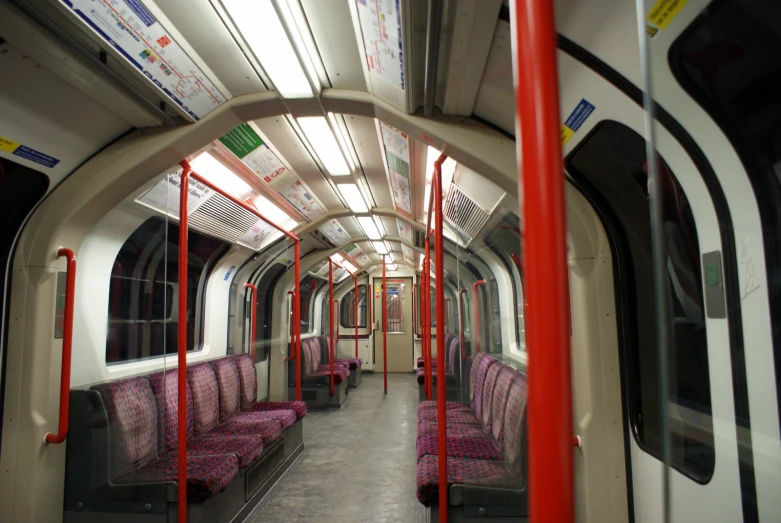 a train that is sitting inside of the station