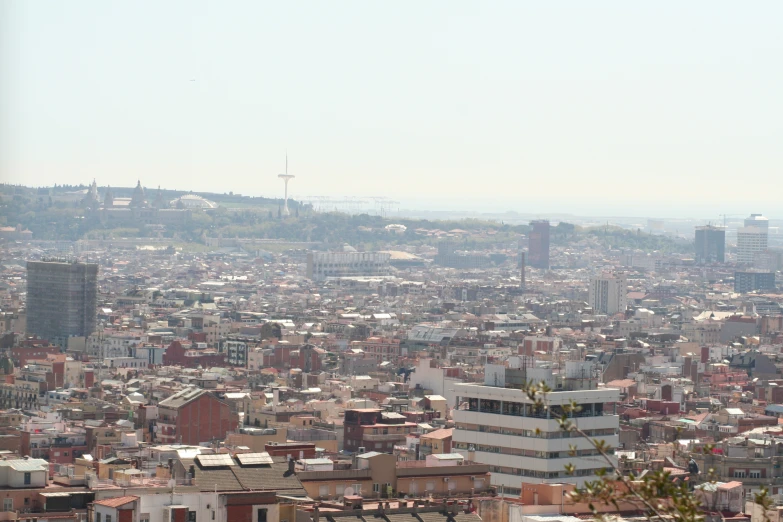 a view of a big city with many buildings