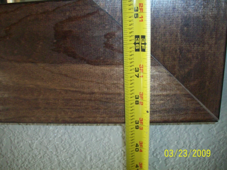wood textured wooden with ruler on the side