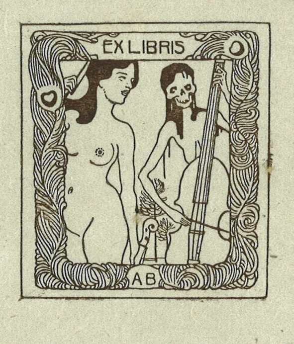 a stamp depicting a man and a woman holding an umbrella