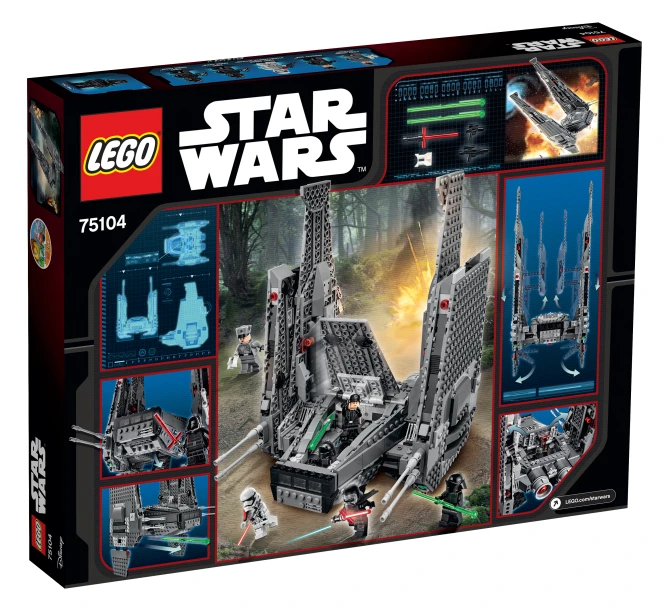 lego star wars set is in the box