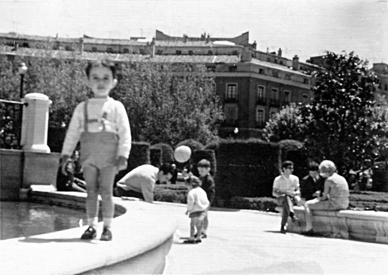 a black and white po of a  skateboarding