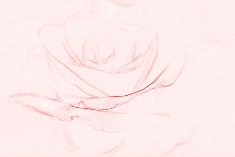 the abstract sketch of a woman's torso with a towel dd over her