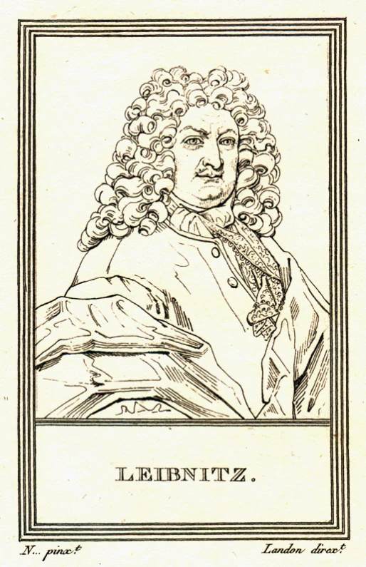 an engraving depicting the face of a man with curly hair
