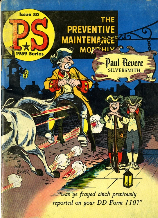 the cartoon book cover for prevent maintenance by paul bevore silverman