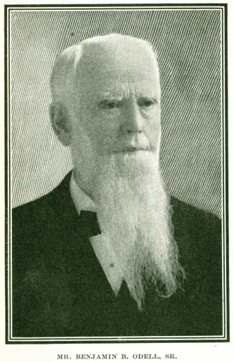 a man in a suit and bow tie is wearing a beard