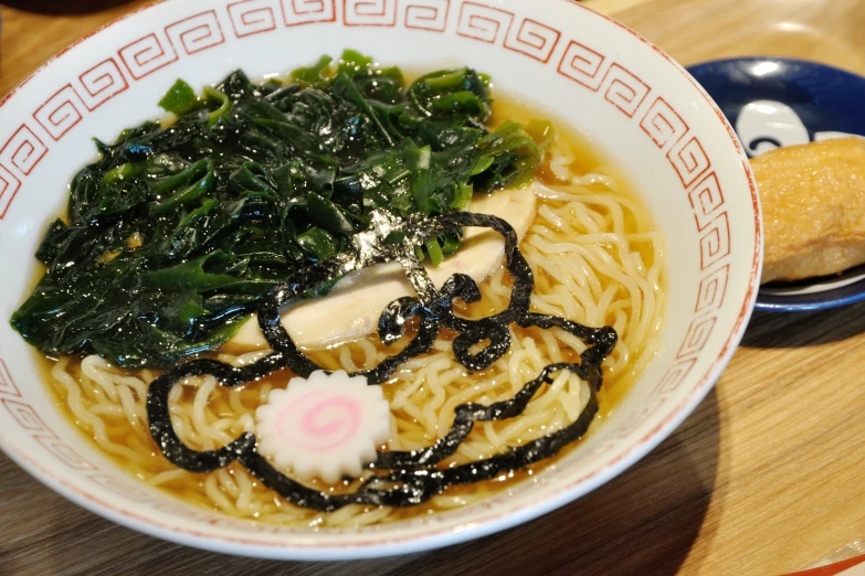 this is a bowl of food and it appears to be noodles