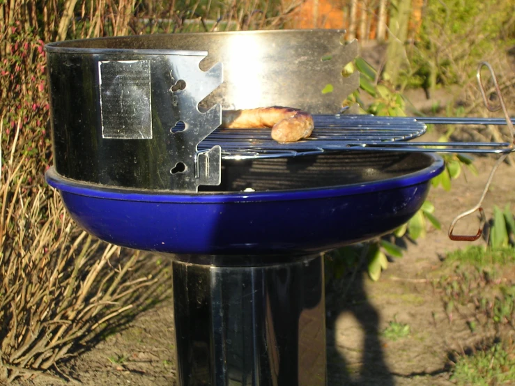 the donuts are being grilled outside on the grill