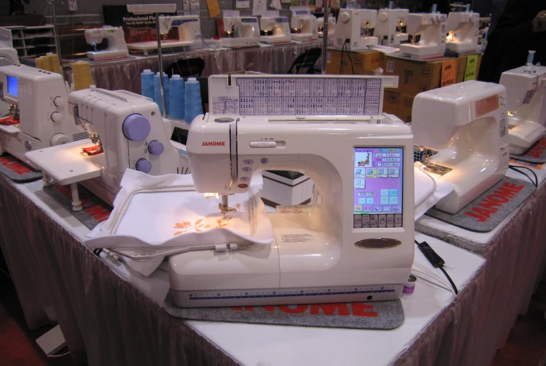 many sewing machines have been made and are ready for purchase