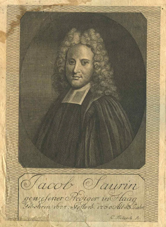 the engraving shows an image of a man with a long beard