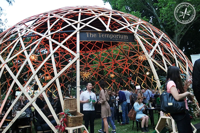 a large wooden structure made out of sticks