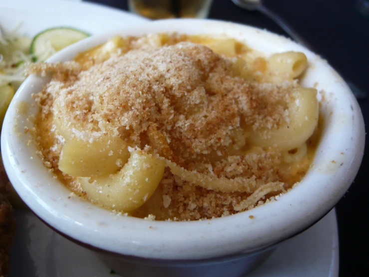 this is a closeup of a small bowl of food