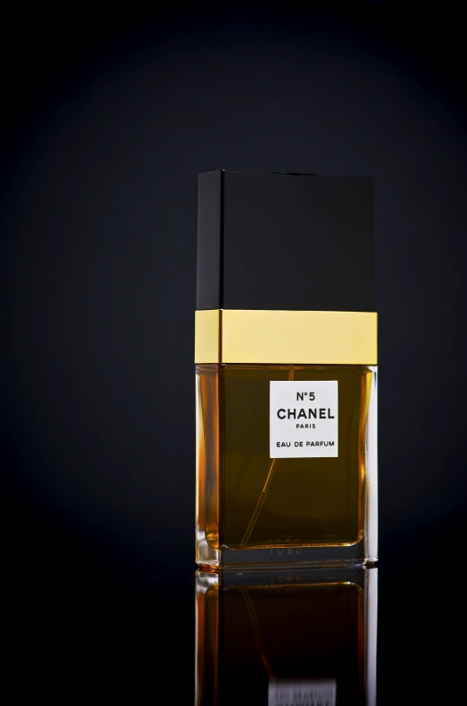 a close up of a bottle of perfume