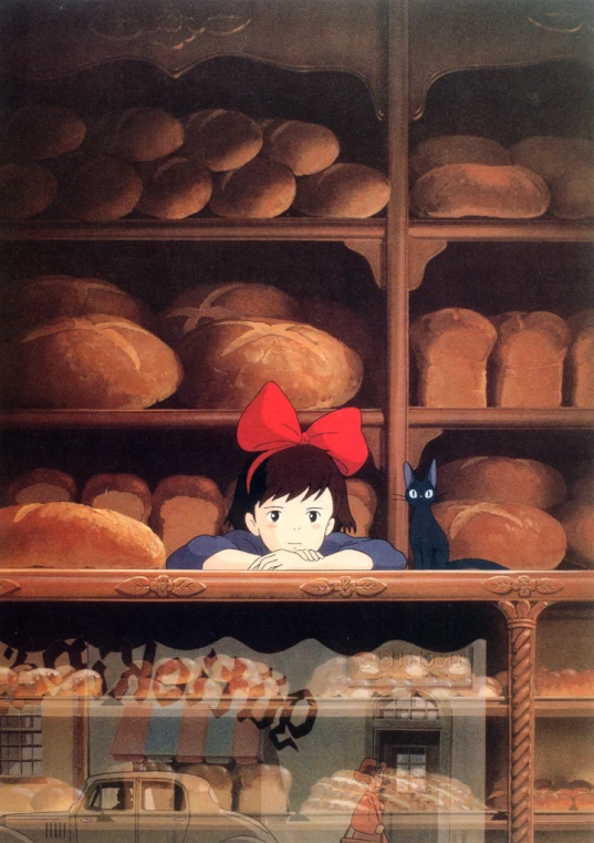 an image of a cartoon character on the counter