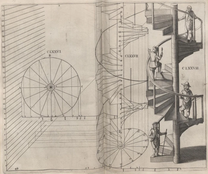 an old book is opened to reveal a drawing