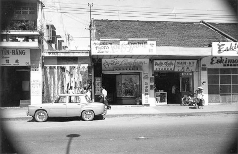 the store is located in a small section of town