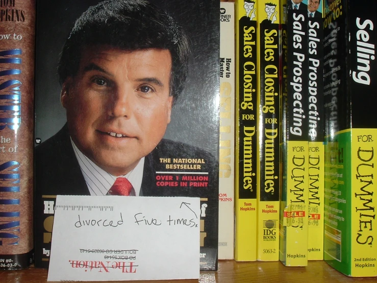 some books and posters on the shelves with papers and papers