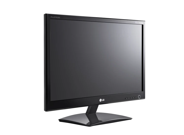 the back view of a monitor with a white background