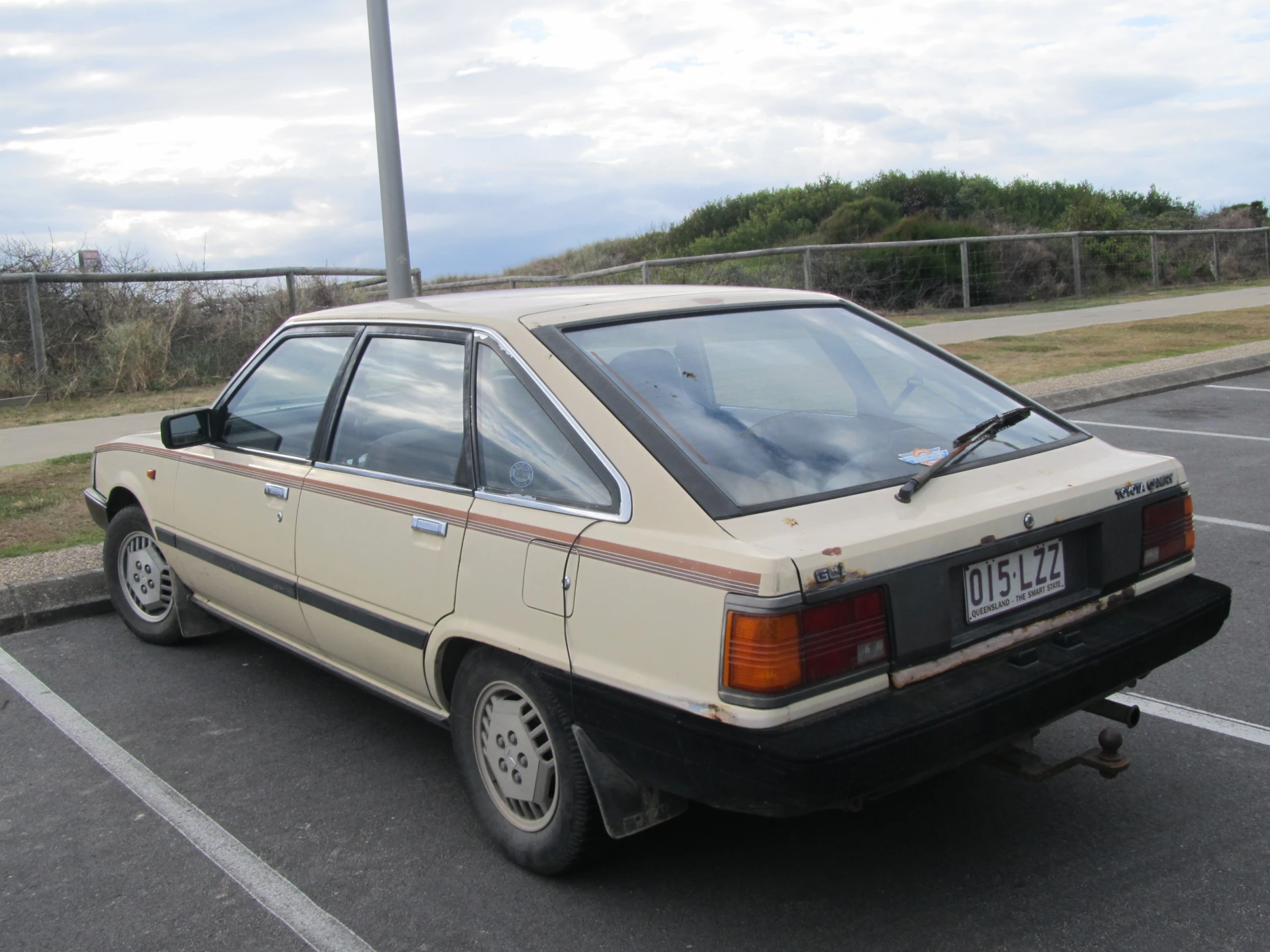 an image of a car parked in the parking space