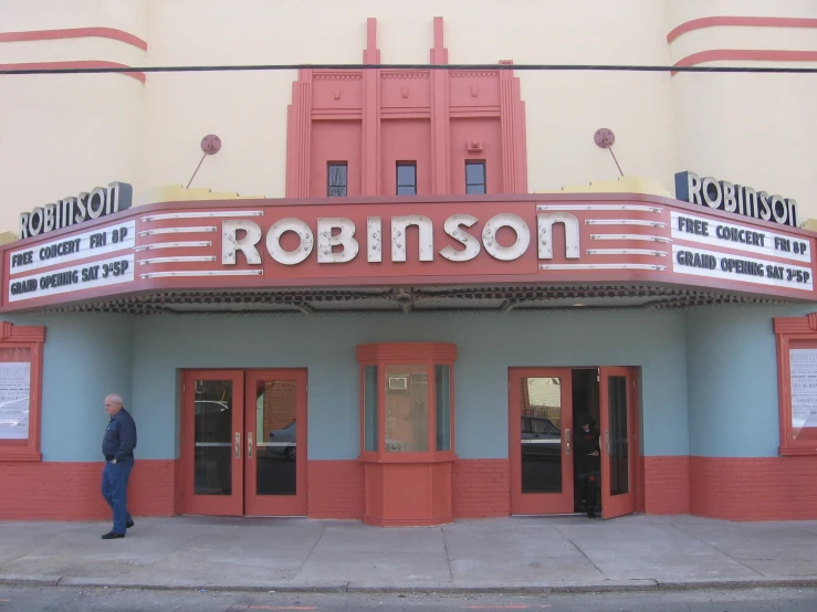 this is an old theater that was originally a film venue