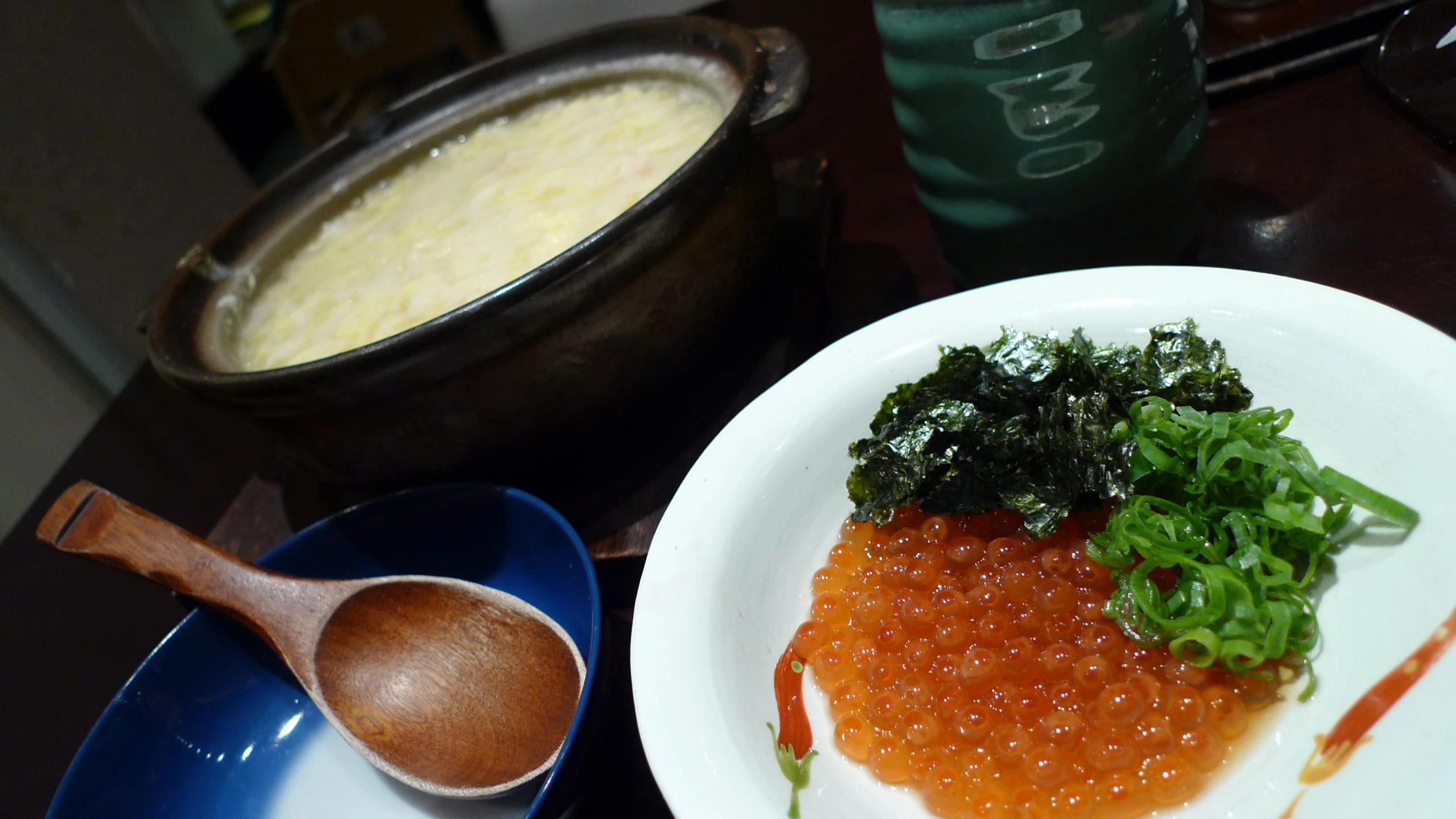 this is an image of some food on a table