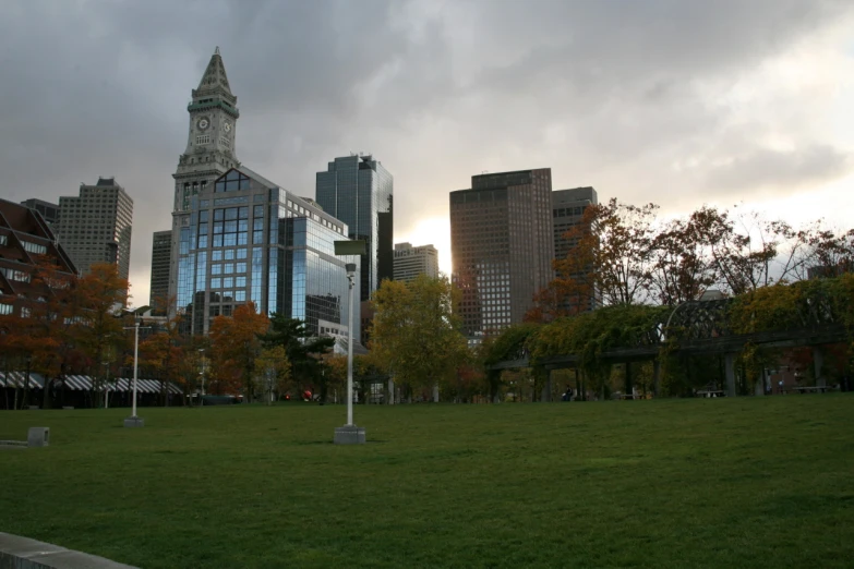 the skyline and skyline trees are surrounded by tall buildings