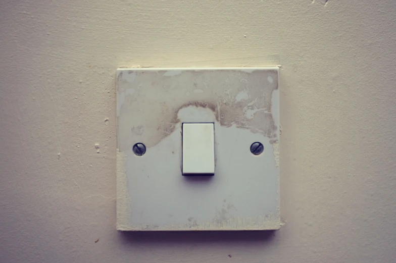 an electrical device with the wall on which one on is placed