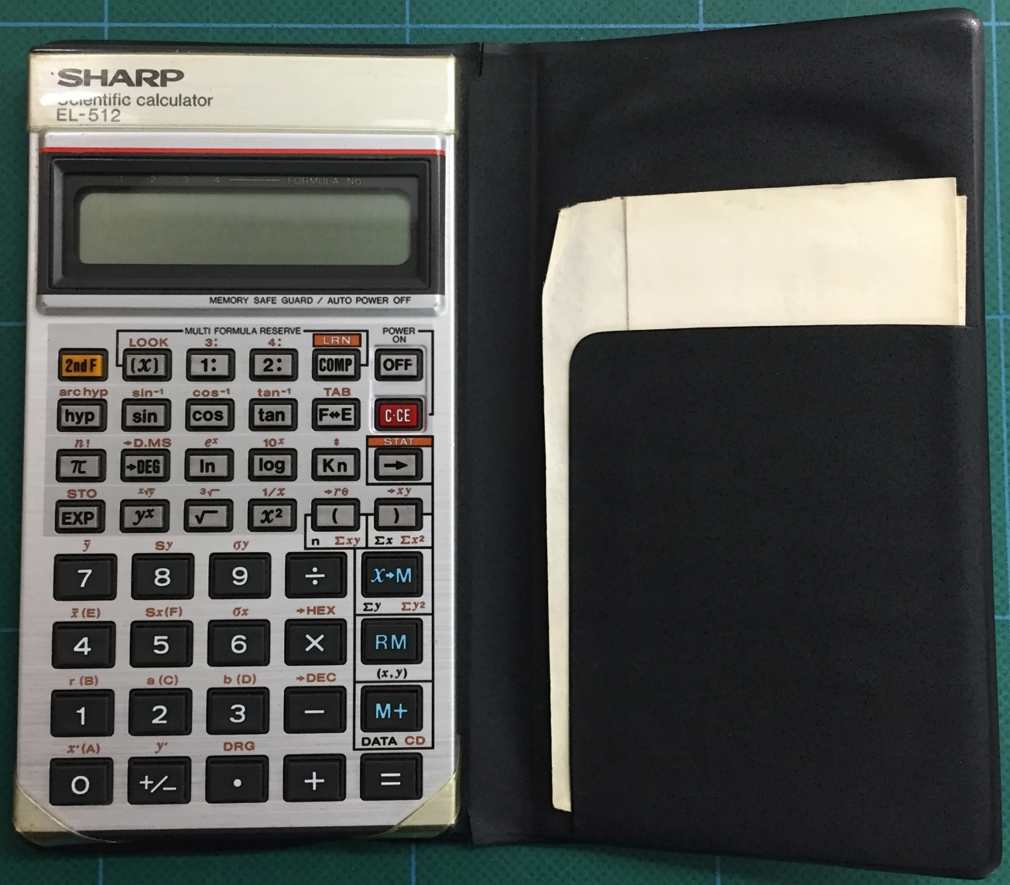 this is a picture of an old calculator